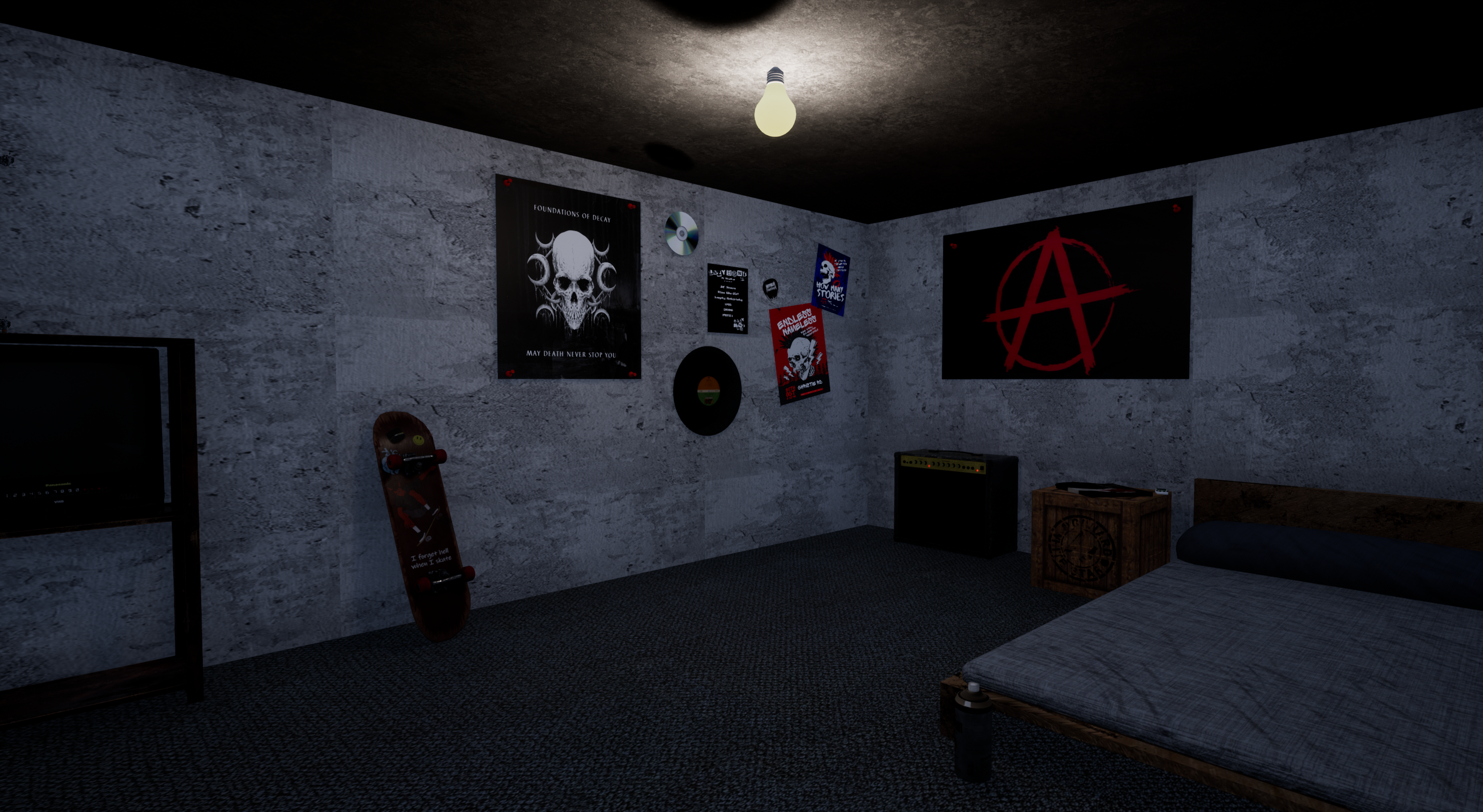 The bedroom from another angle